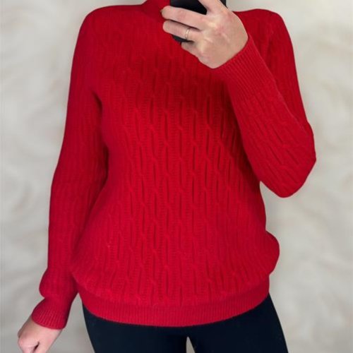 Свитер Novetly Store (46-50) 26421 red (зима) Novetly Store 26421 red