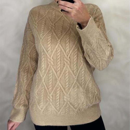 Свитер Ekvato (48-54) 26404 beige (зима) Ekvato 26404 beige