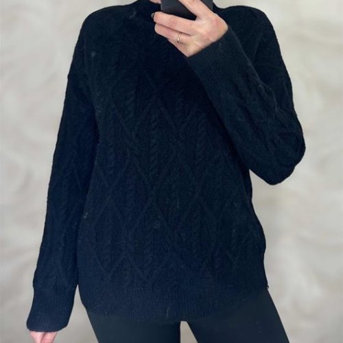 Свитер Ekvato (48-54) 26404 black (зима) Ekvato 26404 black