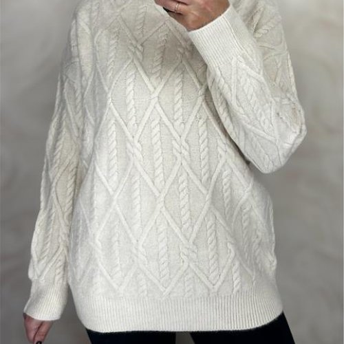 Свитер Ekvato (48-54) 26404 l.beige (зима) Ekvato 26404 l.beige