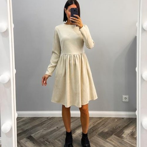 Платье Sofi Cor (42-48) 6020 beige (деми) Sofi Cor 6020 beige