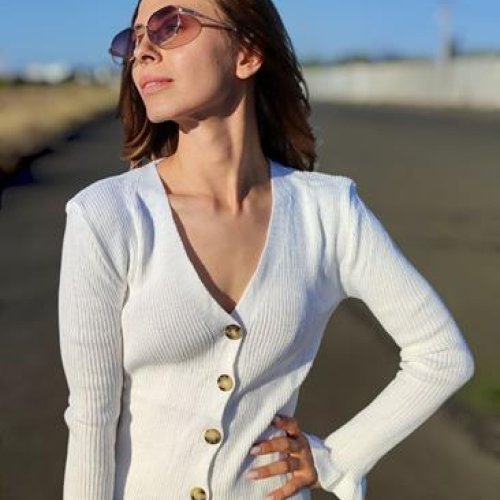 Кофта Global (42-48) 1065 white (деми) Global 1065 white
