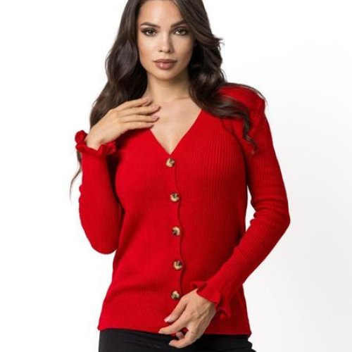 Кофта Global (42-48) 1069 red (деми) Global 1069 red