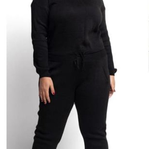 Костюм спорт Global (48-54) 1070 black (зима) Global 1070 black