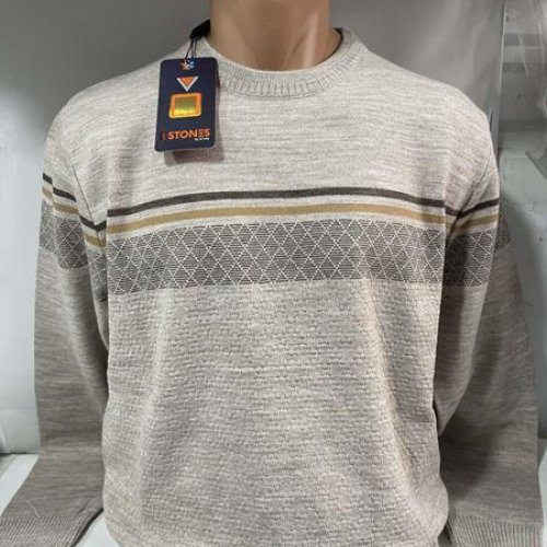Свитер Sabihina (L-3XL) SB346 beige (зима) Sabihina SB346 beige