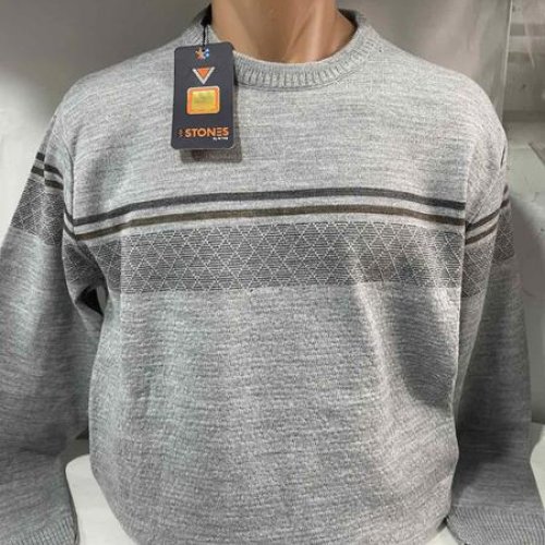 Свитер Sabihina (L-3XL) SB347 grey (зима) Sabihina SB347 grey