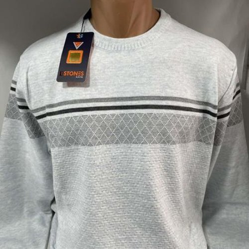 Свитер Sabihina (L-3XL) SB350 l.grey (зима) Sabihina SB350 l.grey