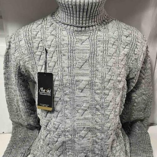 Свитер Sabihina (L-2XL) SB361 grey (зима) Sabihina SB361 grey
