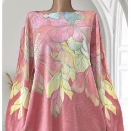 Свитер Novetly Store (48-54) 25212 pink (зима) Novetly Store 25212 pink