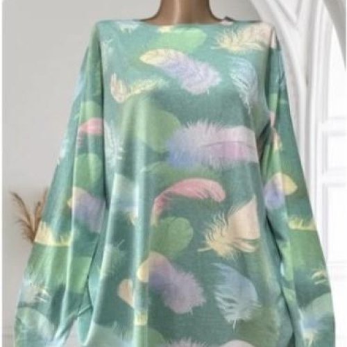 Свитер Novetly Store (48-54) 25215 mint (зима) Novetly Store 25215 mint