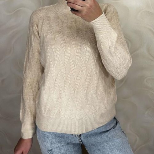 Свитер LeVisha (46-50) 24026 beige (зима) LeVisha 24026 beige