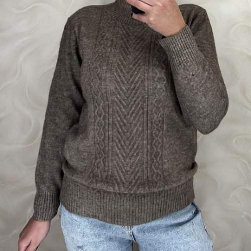 Свитер LeVisha (46-50) 24038 d.grey (зима) LeVisha 24038 d.grey