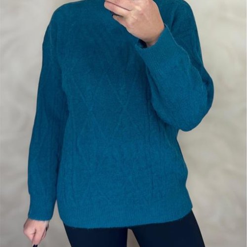 Свитер LeVisha (46-54) 24025 blue (зима) LeVisha 24025 blue