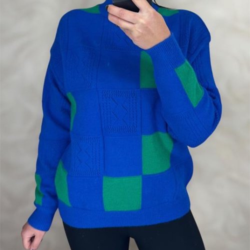 Свитер Novetly Store (48-52) 24011 blue (зима) Novetly Store 24011 blue