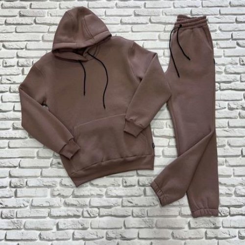 Костюм спорт Yulichka (M-3XL) 1002BZ brown (зима) Yulichka 1002BZ brown