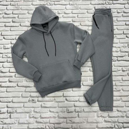 Костюм спорт Yulichka (M-3XL) 1002BZ l.grey (зима) Yulichka 1002BZ l.grey