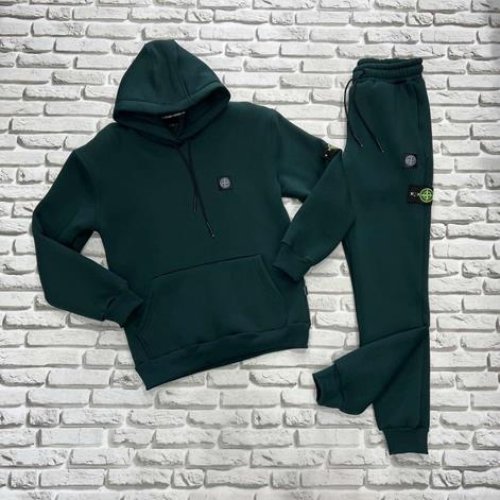 Костюм спорт Yulichka (M-3XL) 3779SI green (зима) Yulichka 3779SI green