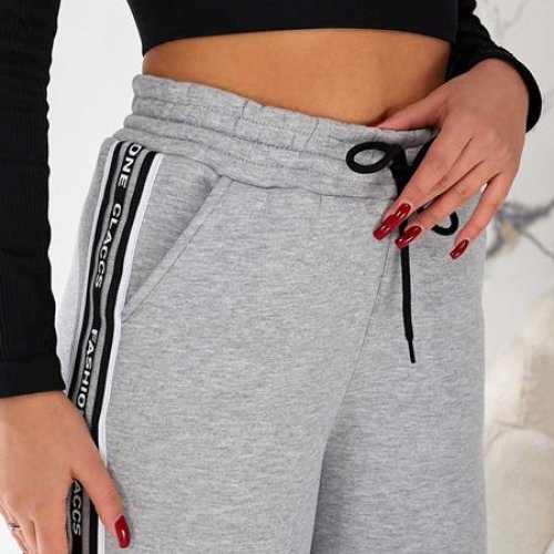 Штаны спорт HJJ Story (42-50) 771 grey (зима) HJJ Story 771 grey