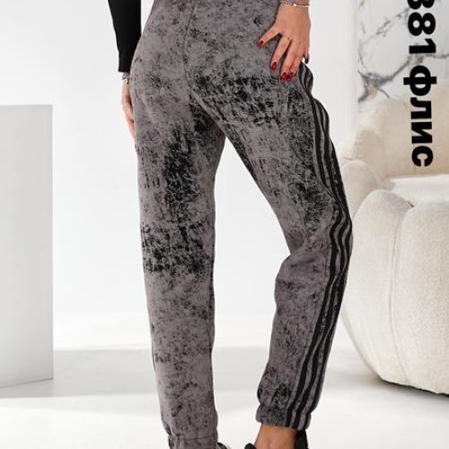 Штаны спорт HJJ Story (42-50) 881 grey (зима) HJJ Story 881 grey