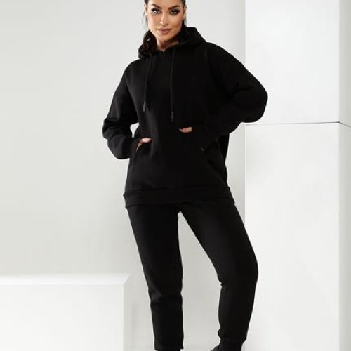 Костюм спорт Sport style (44-50) 93 black (зима) Sport style 93 black