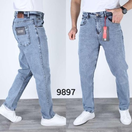 Джинсы Navas (29-36) 9897 l.blue (деми) Navas 9897 l.blue