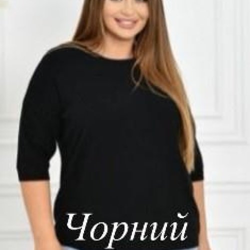 Свитер Shipi (50-56) 24053 black (деми) Shipi 24053 black