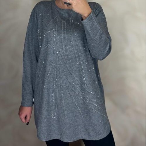 Туника Shipi (52-60) 25203 grey (зима) Shipi 25203 grey