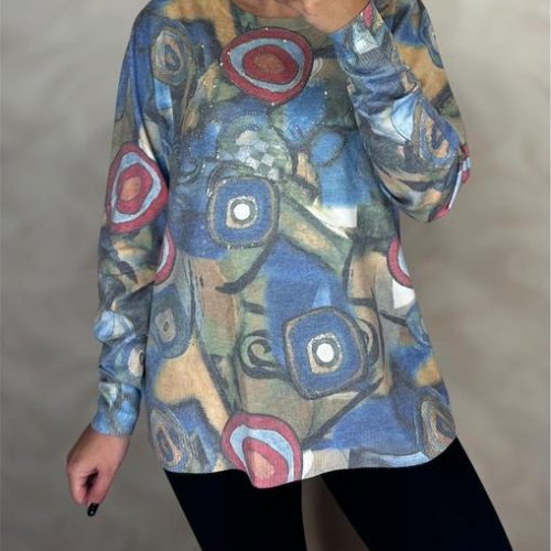 Свитер Shipi (48-54) 25211 blue (зима) Shipi 25211 blue