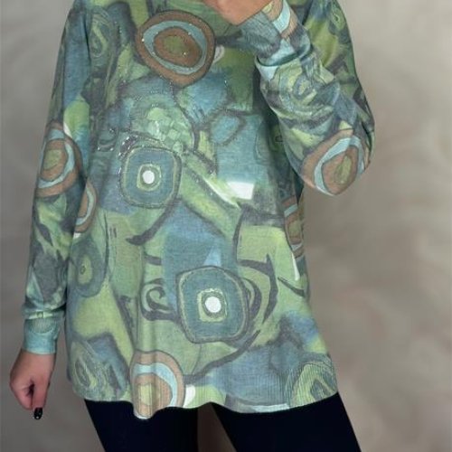 Свитер Shipi (48-54) 25211 green (зима) Shipi 25211 green
