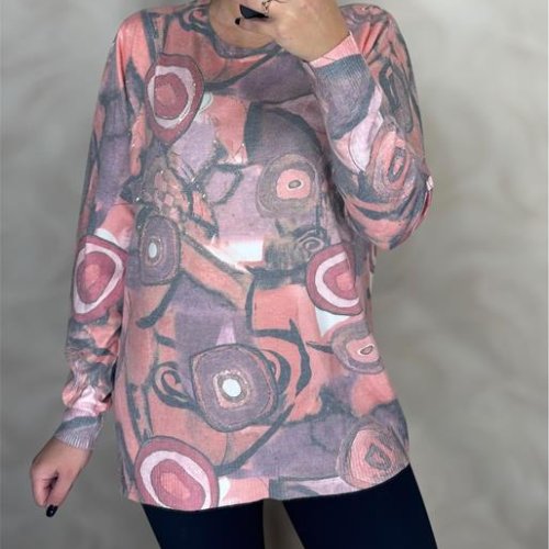 Свитер Shipi (48-54) 25211 pink (зима) Shipi 25211 pink