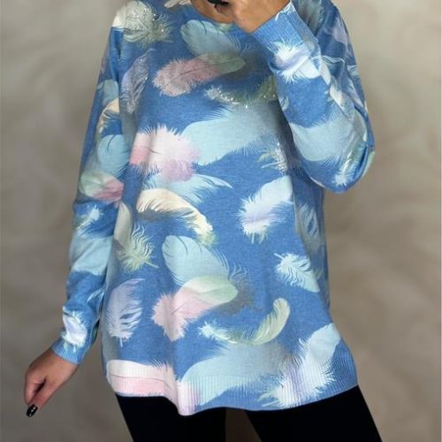 Свитер Shipi (48-54) 25215 blue (зима) Shipi 25215 blue
