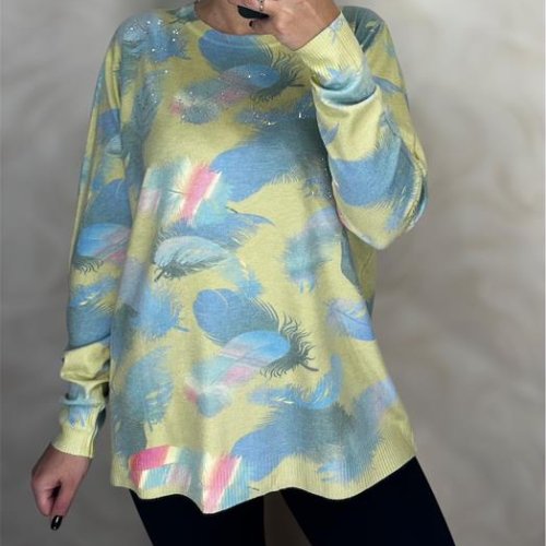 Свитер Shipi (48-54) 25215 yellow (зима) Shipi 25215 yellow