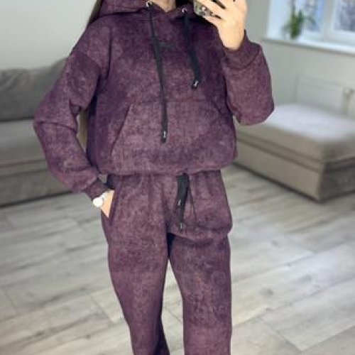 Костюм спорт S.Style (42-48) 311 purple (зима) S.Style 311 purple