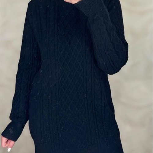 Свитер G.L.S.A (42-52) 26391 black (зима) G.L.S.A 26391 black