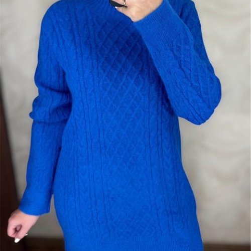 Свитер G.L.S.A (42-52) 26391 blue (зима) G.L.S.A 26391 blue
