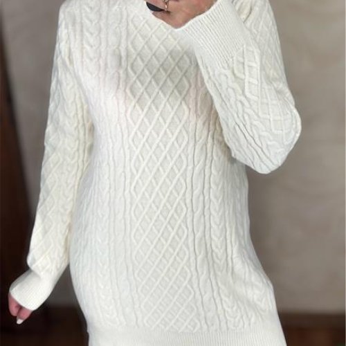 Свитер G.L.S.A (42-52) 26391 white (зима) G.L.S.A 26391 white