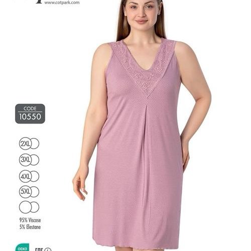Ночнушка Romeo life (52-58) 10550 lilac (лето) Romeo life 10550 lilac