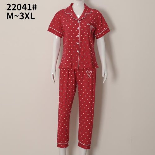 Пижама Fili Wear (M-3XL) 22041 red (лето) Fili Wear 22041 red