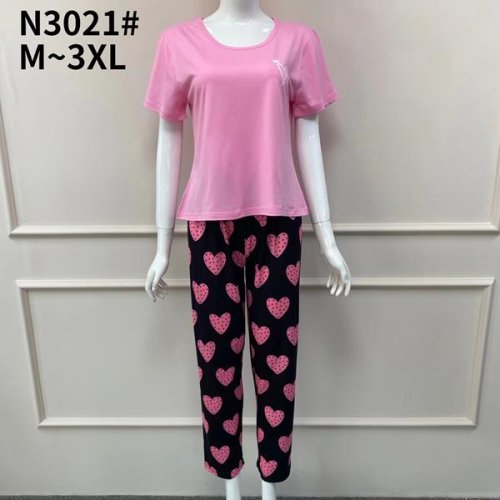 Пижама Fili Wear (S-2XL) N3021 pink (лето) Fili Wear N3021 pink