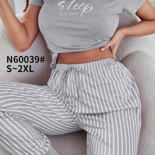 Пижама Fili Wear (S-2XL) N60039 grey (лето) Fili Wear N60039 grey