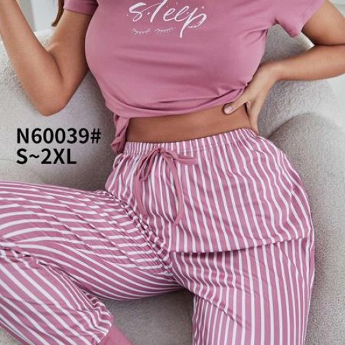 Пижама Fili Wear (S-2XL) N60039 pink (лето) Fili Wear N60039 pink