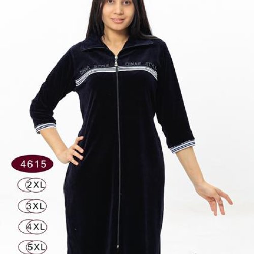 Халат Romeo life (50-56) 4615 navy (деми) Romeo life 4615 navy