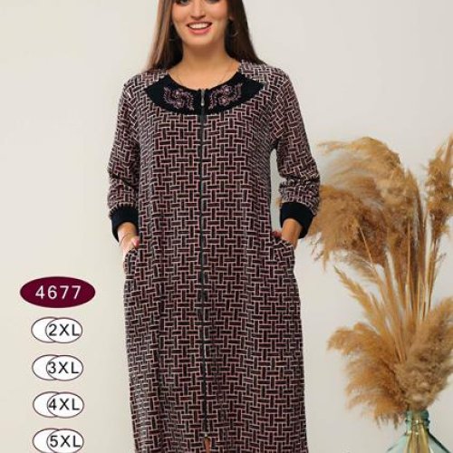 Халат Romeo life (50-56) 4677 beige (деми) Romeo life 4677 beige