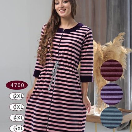 Халат Romeo life (50-56) 4700 pink (деми) Romeo life 4700 pink