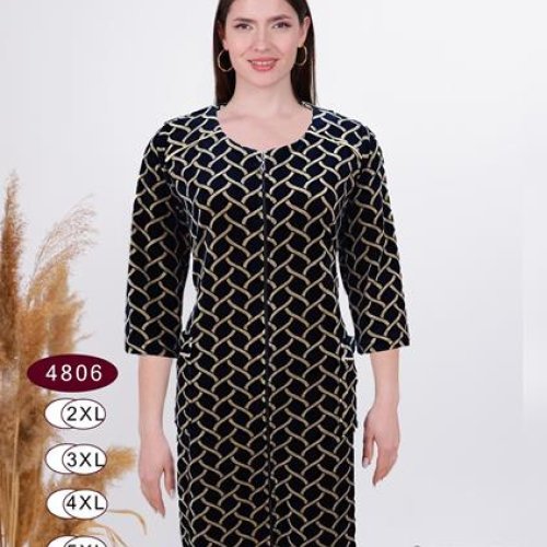 Халат Romeo life (50-56) 4806 navy (деми) Romeo life 4806 navy