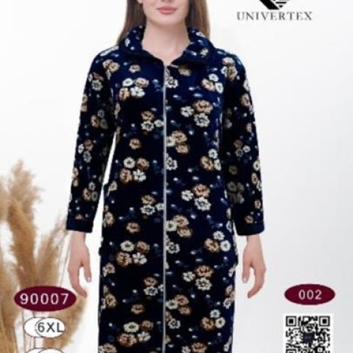 Халат Romeo life (58-64) 90007-002 navy (деми) Romeo life 90007-002 navy