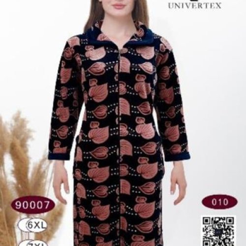 Халат Romeo life (58-64) 90007-010 navy (деми) Romeo life 90007-010 navy
