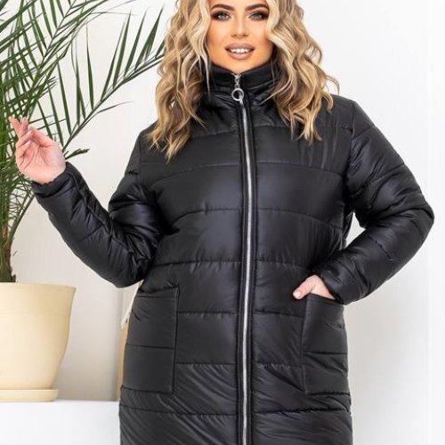 Куртка Bulavka (48-58) 020 black (зима) Bulavka 020 black