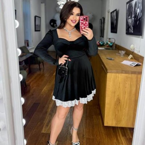 Платье EVA (50-56) 233 black (деми) EVA 233 black