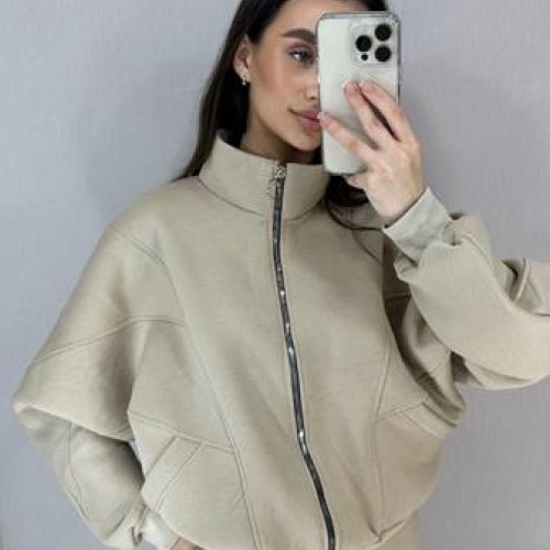 Костюм спорт Valentina (42-52) 087 beige (зима) Valentina 087 beige